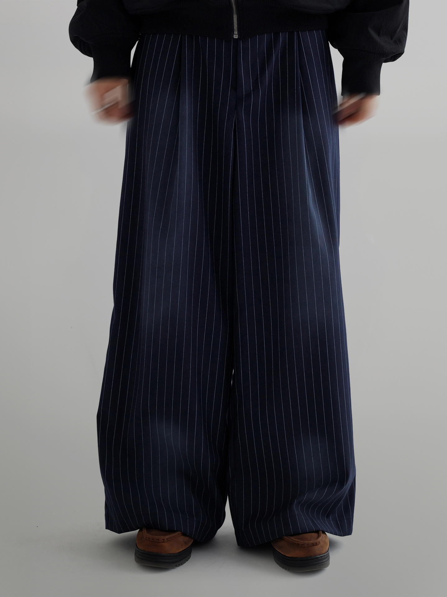 Striped Wide Pants