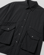 Nylon Utility Short Sleeve Shirt
