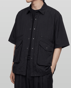 Nylon Utility Short Sleeve Shirt