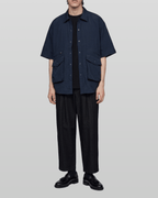 Nylon Utility Short Sleeve Shirt