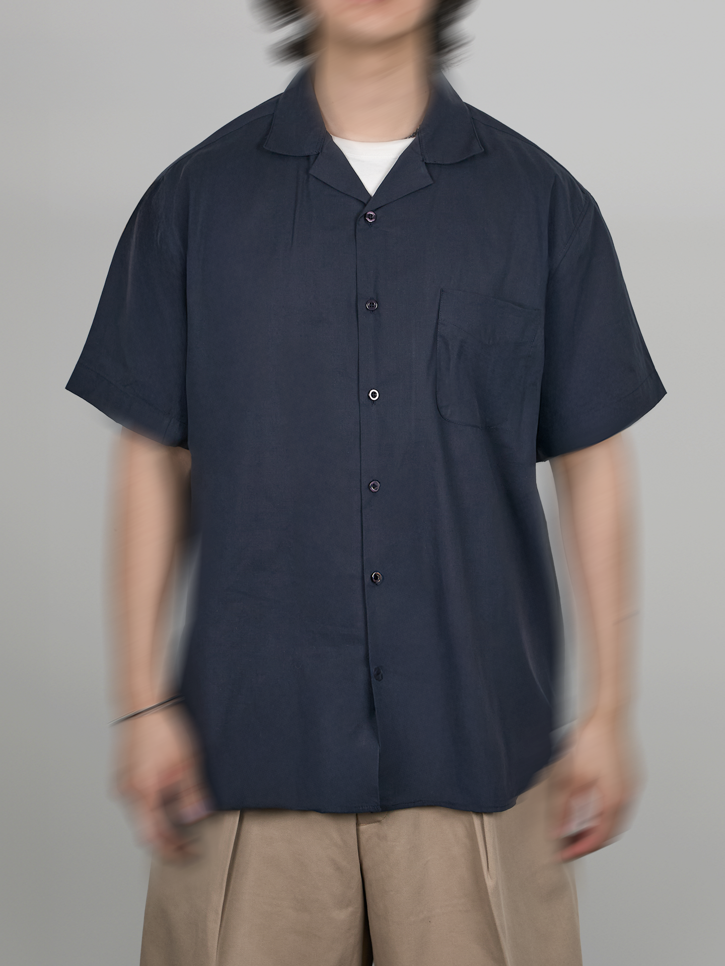 Open Collar Shirt