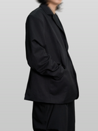 Blazer Black – Front view | clean essentials / minimalist | UNPROVEN