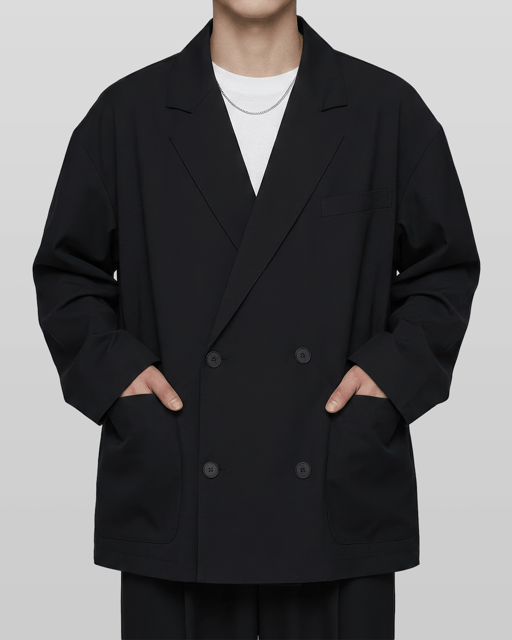 Oversized Drop Shoulder Blazer