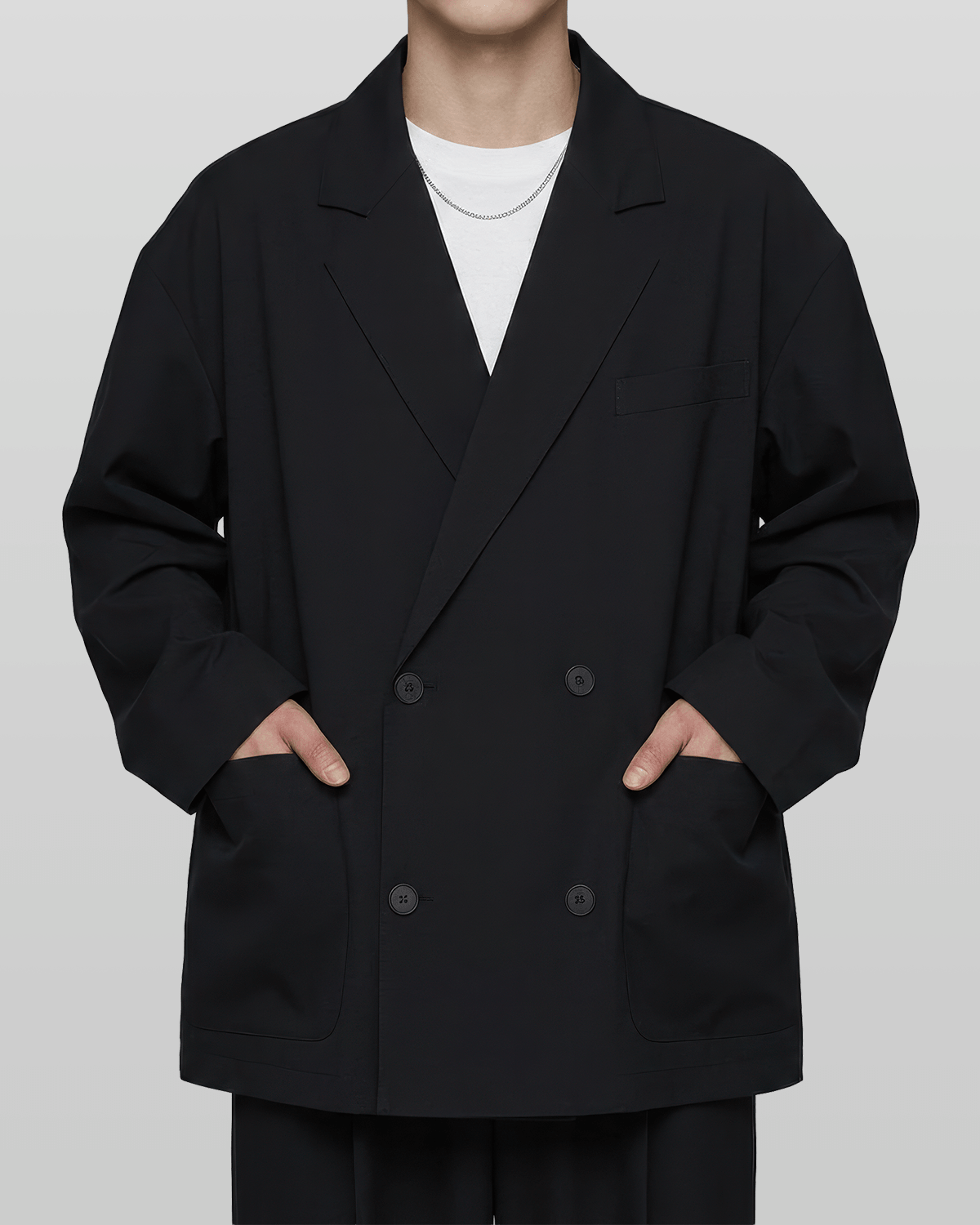 Oversized Drop Shoulder Blazer