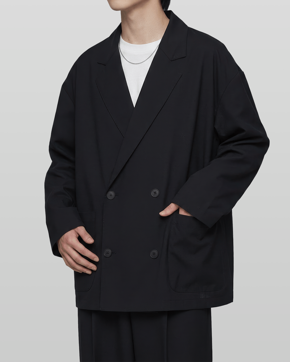 Oversized Drop Shoulder Blazer