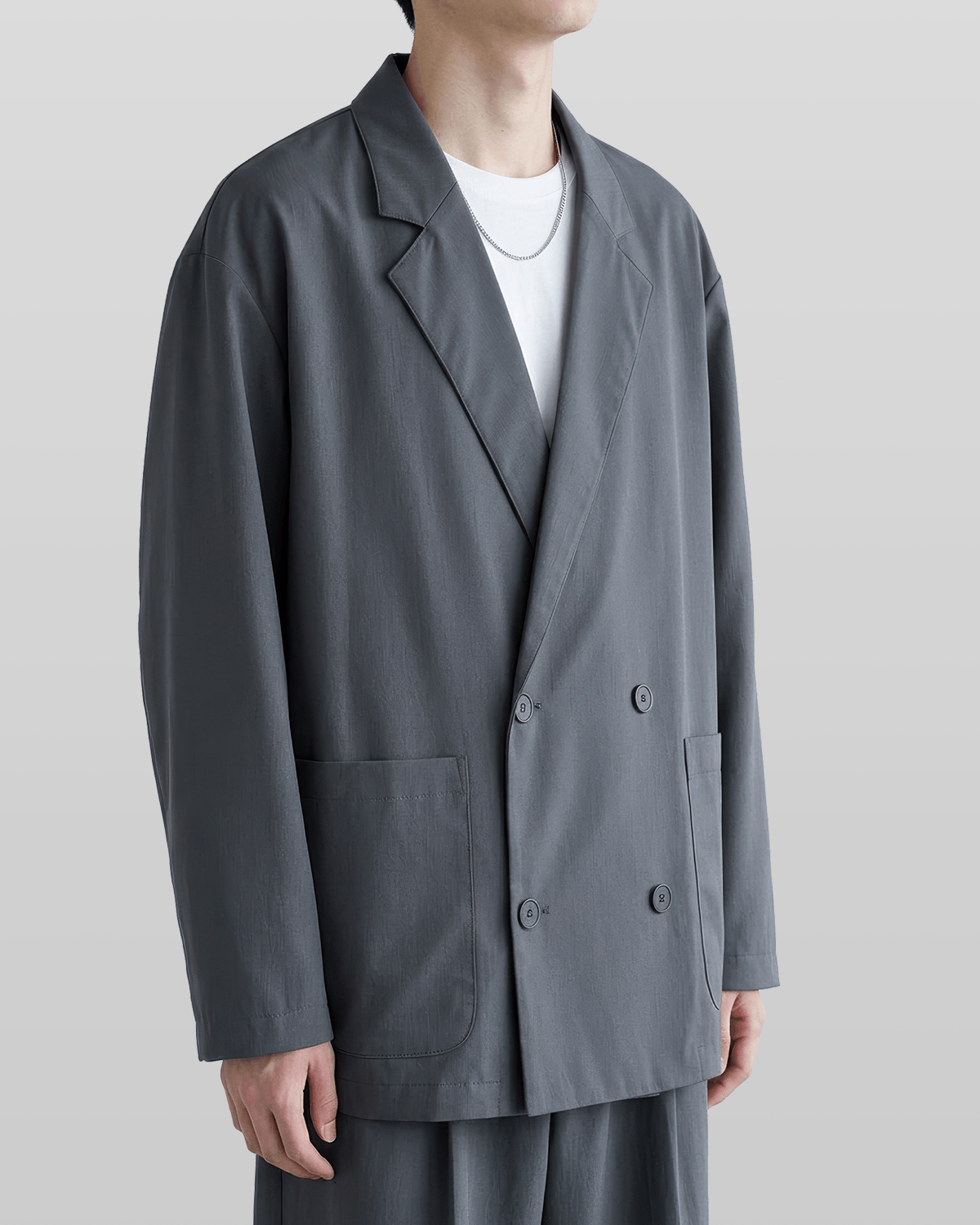 Oversized Drop Shoulder Blazer