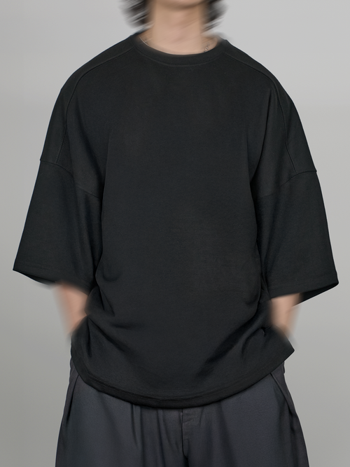 Oversized Panel Box Tee