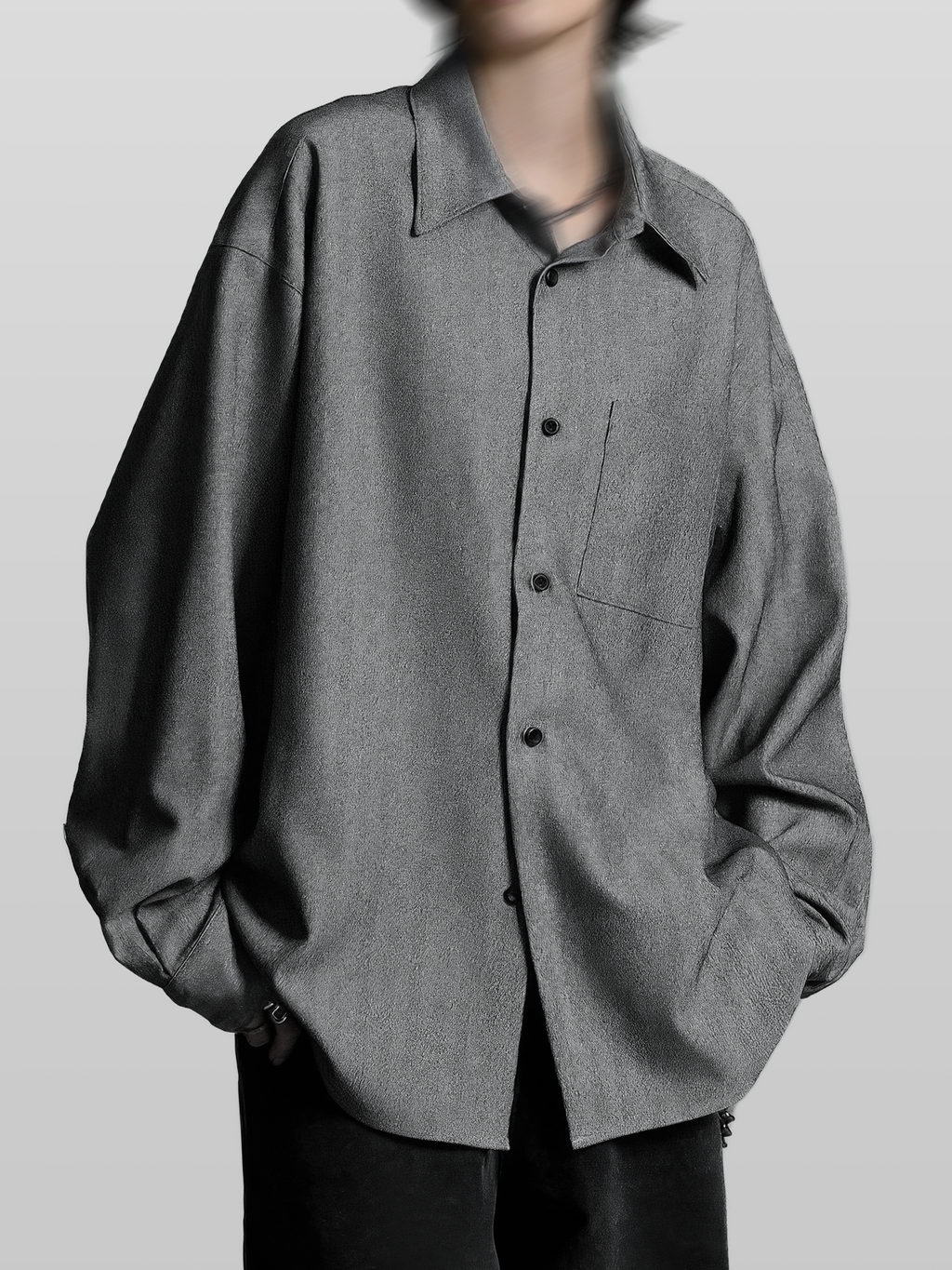 Oversized Striped Shirt