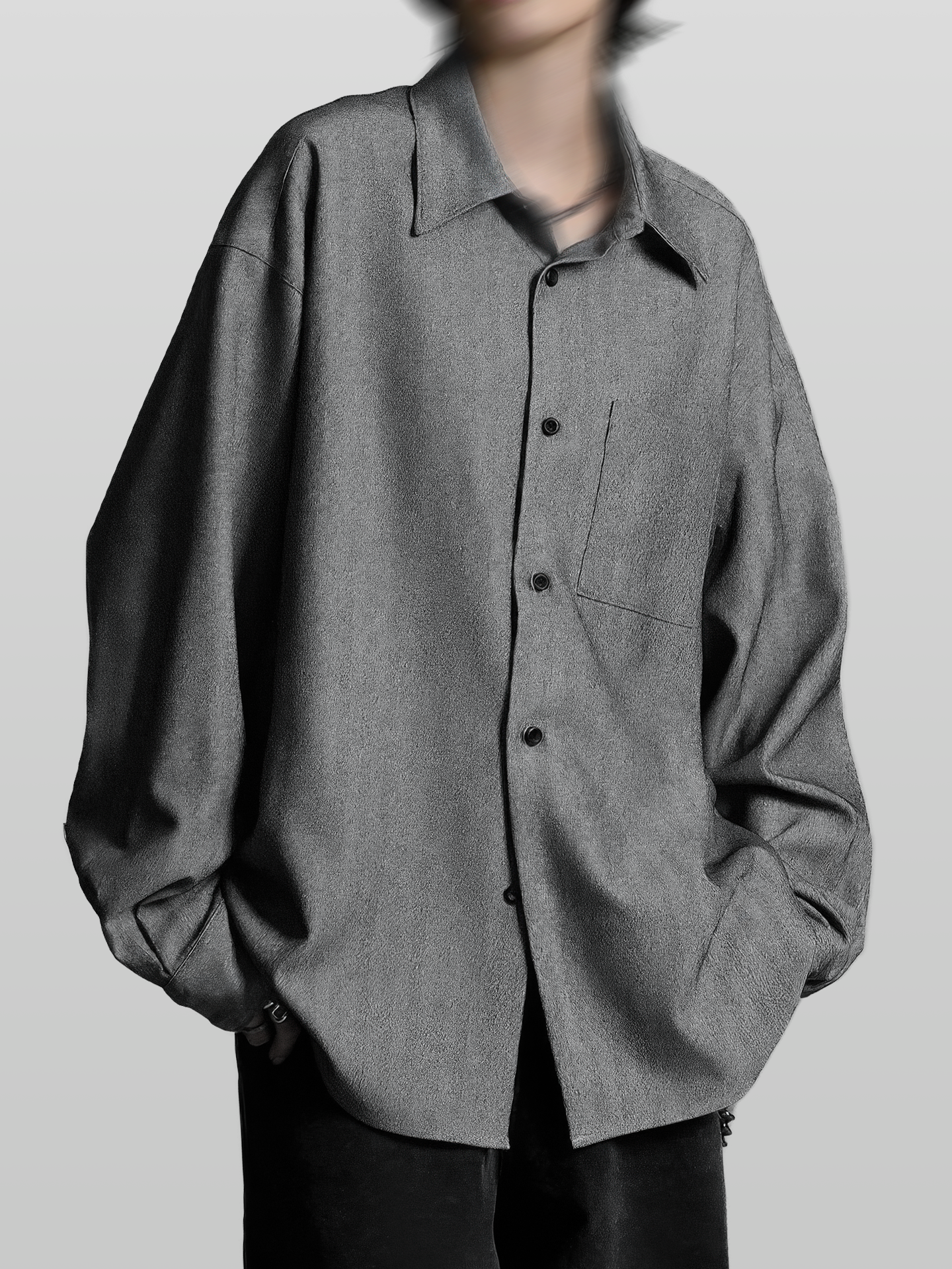 Oversized Striped Shirt