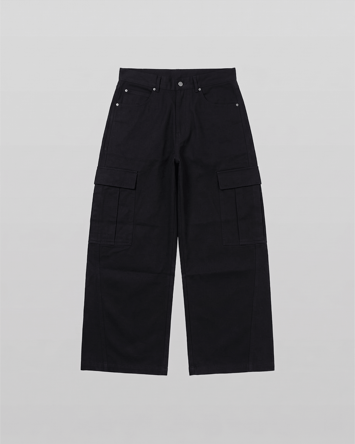 Panel Curve Cargo Pants
