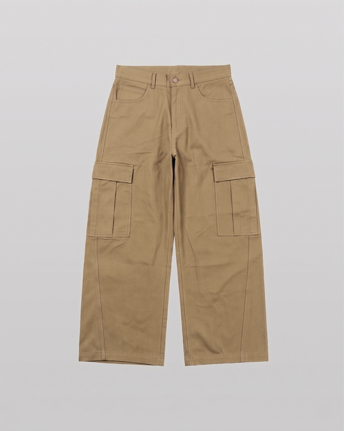 Panel Curve Cargo Pants