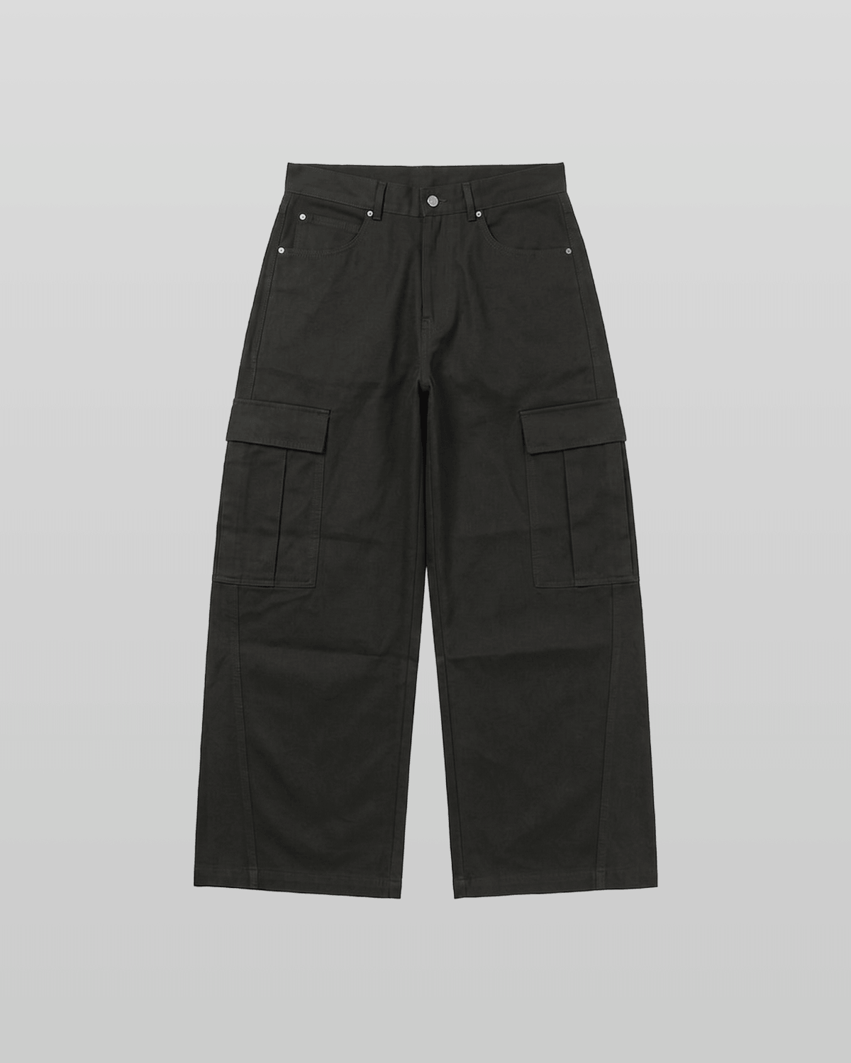 Panel Curve Cargo Pants