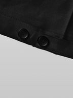 Wide Pants Black front - cleanfit minimal - UNPROVEN