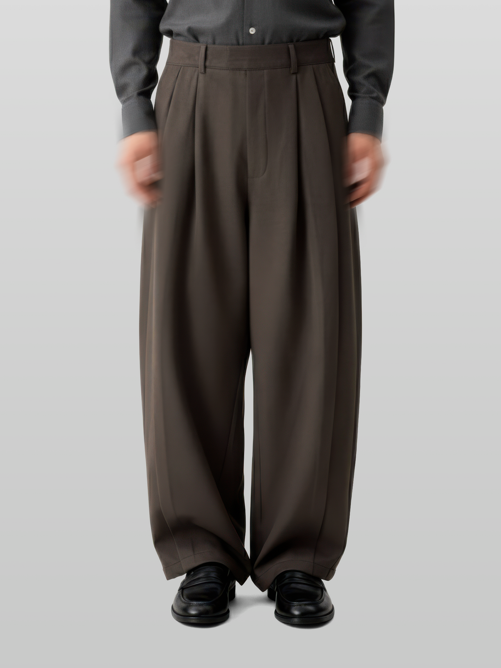 Pintuck Wide Pants