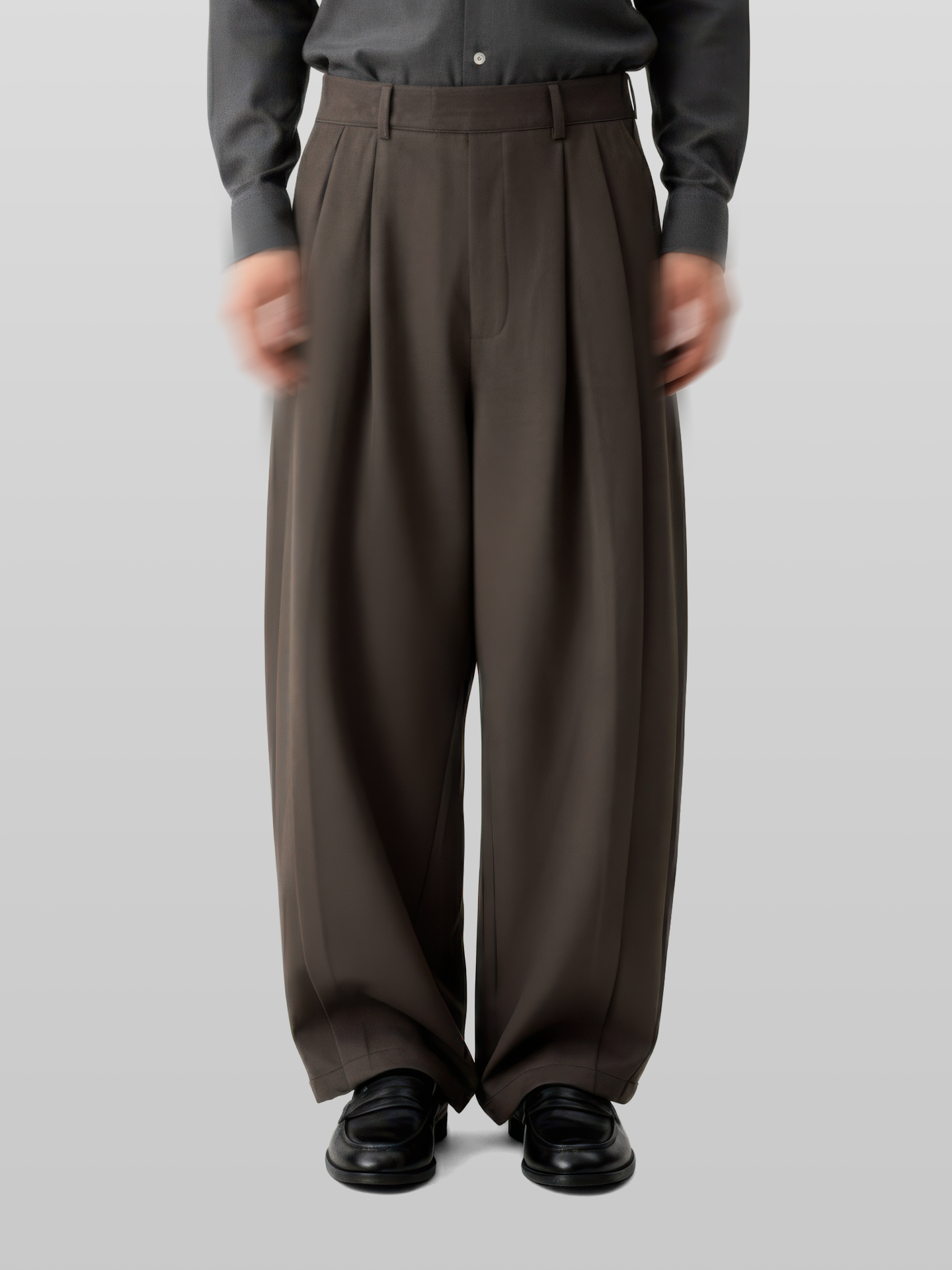 Pintuck Wide Pants