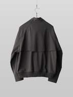 Harrington Jacket Ash-Brown – Front view | clean essentials / minimalist | UNPROVEN