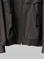 Harrington Jacket Ash-Brown – Front view | clean essentials / minimalist | UNPROVEN