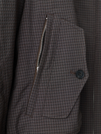 Harrington Jacket Ash-Brown – Front view | clean essentials / minimalist | UNPROVEN
