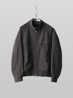 Harrington Jacket Ash-Brown – Front view | clean essentials / minimalist | UNPROVEN