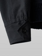 Harrington Jacket Black – Front view | clean essentials / minimalist | UNPROVEN