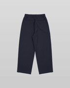 Pleated Striped Wide Pants