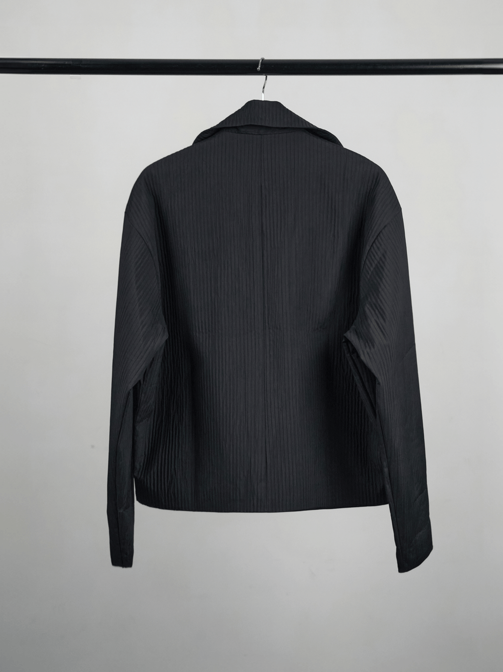 Pleated Zip Jacket
