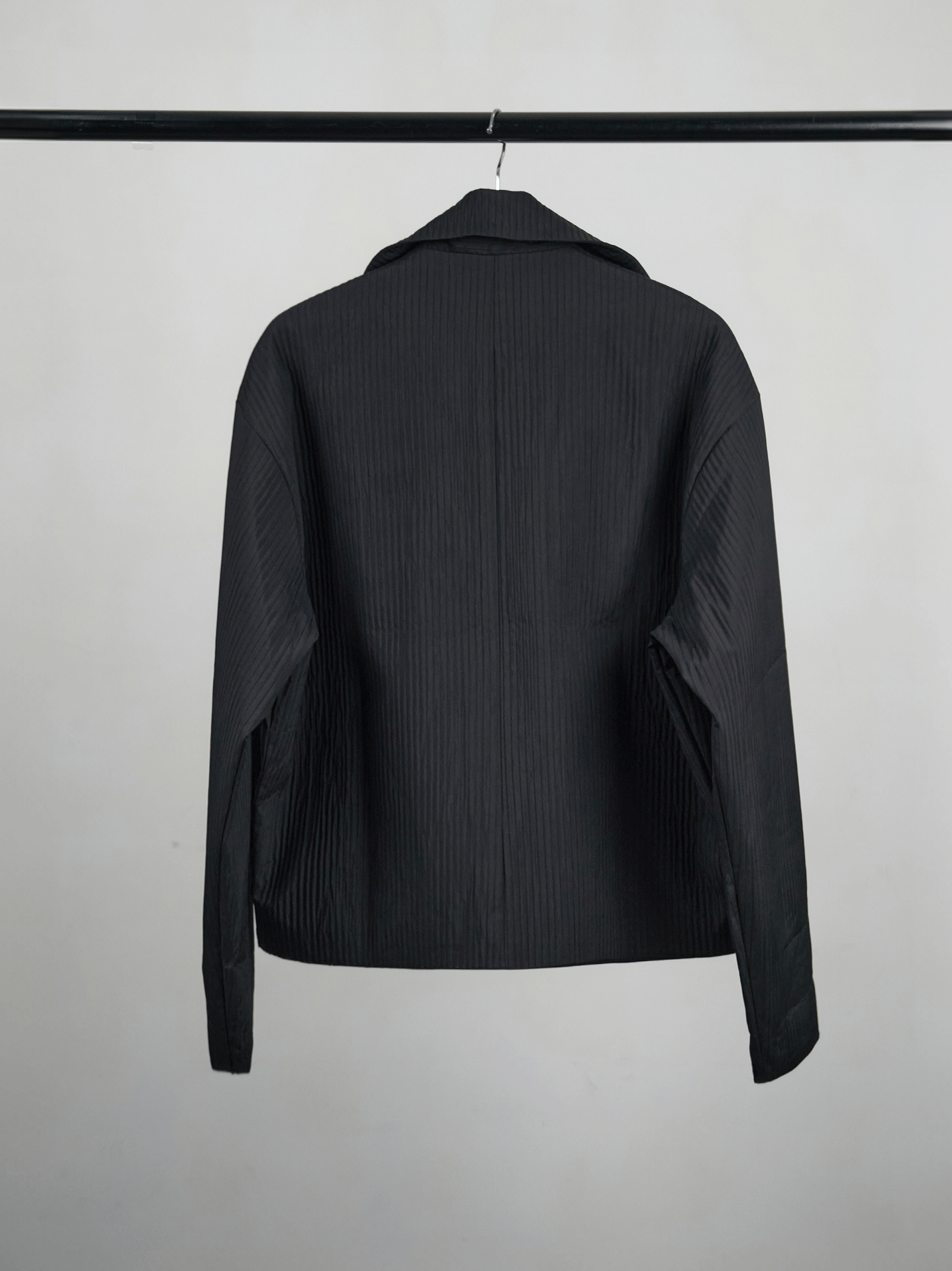 Pleated Zip Jacket