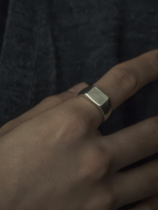 Radling Ring silver – Detail | minimalist jewelry / refined detail | UNPROVEN