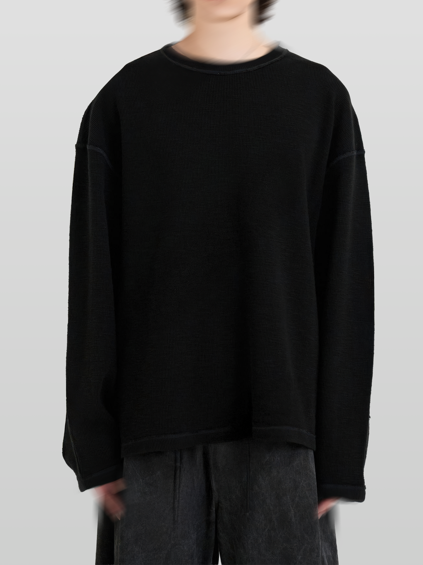 Reverse Stitch Waffle T-Shirt