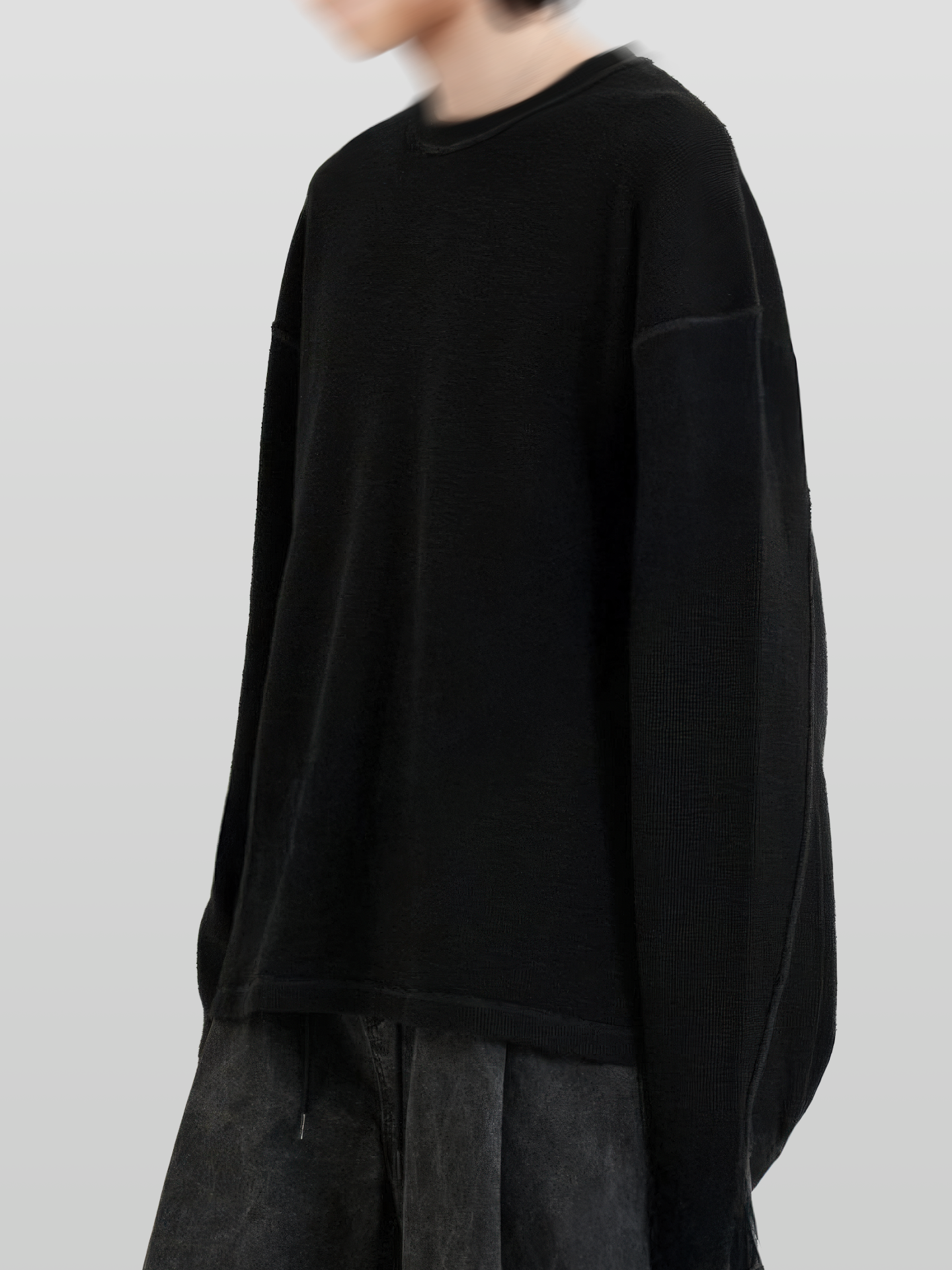 Reverse Stitch Waffle T-Shirt