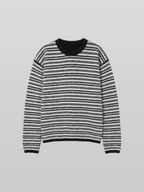 Reversible Wool-Blend Knit Navy