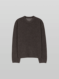 Reversible Wool-Blend Knit Brown
