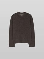 Reversible Wool-Blend Knit Navy
