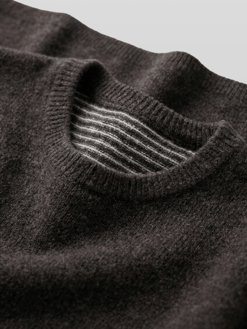 Reversible Wool-Blend Knit Navy