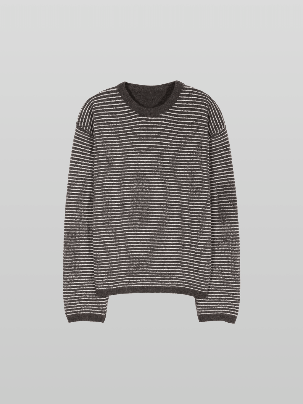 Reversible Wool-Blend Knit Navy