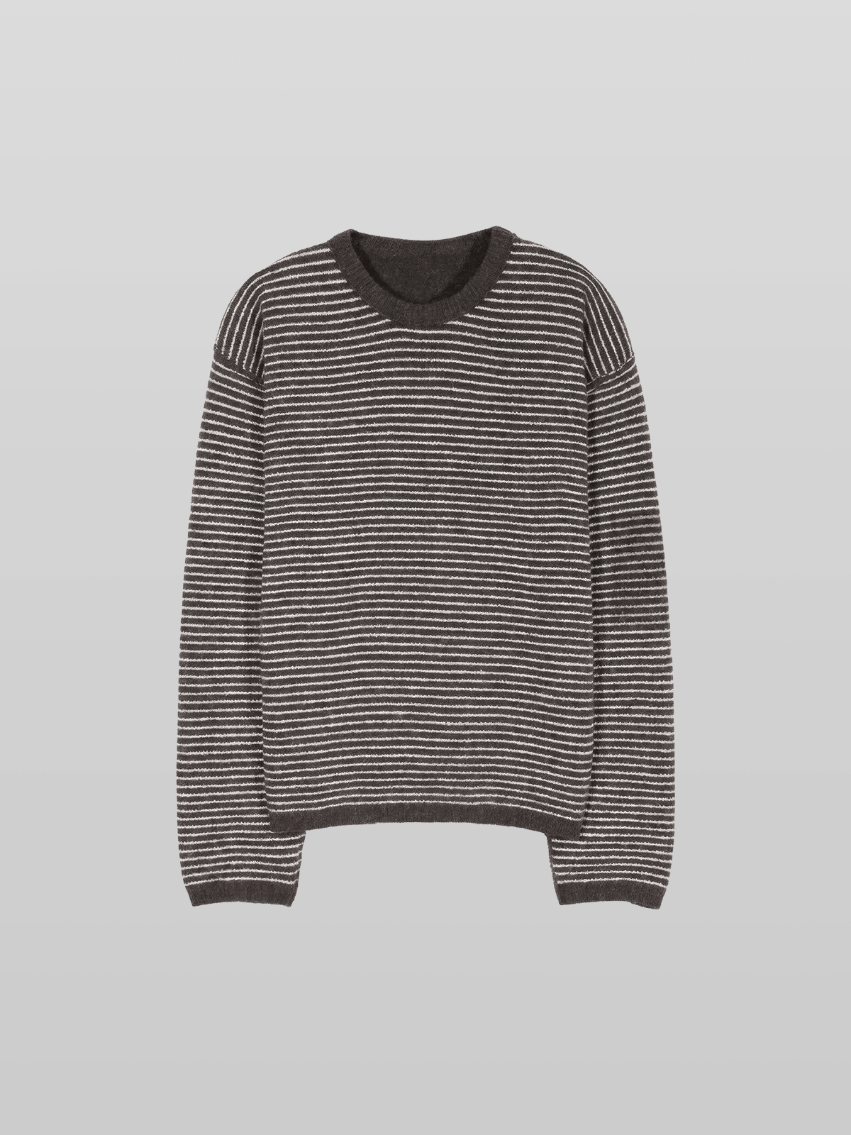 Reversible Wool-Blend Knit Navy
