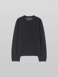 Reversible Wool-Blend Knit Charcoal