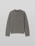 Reversible Wool-Blend Knit Gray