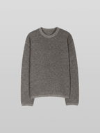 Reversible Wool-Blend Knit Navy