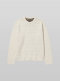 Reversible Wool-Blend Knit Ivory