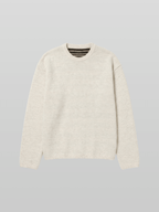 Reversible Wool-Blend Knit Navy