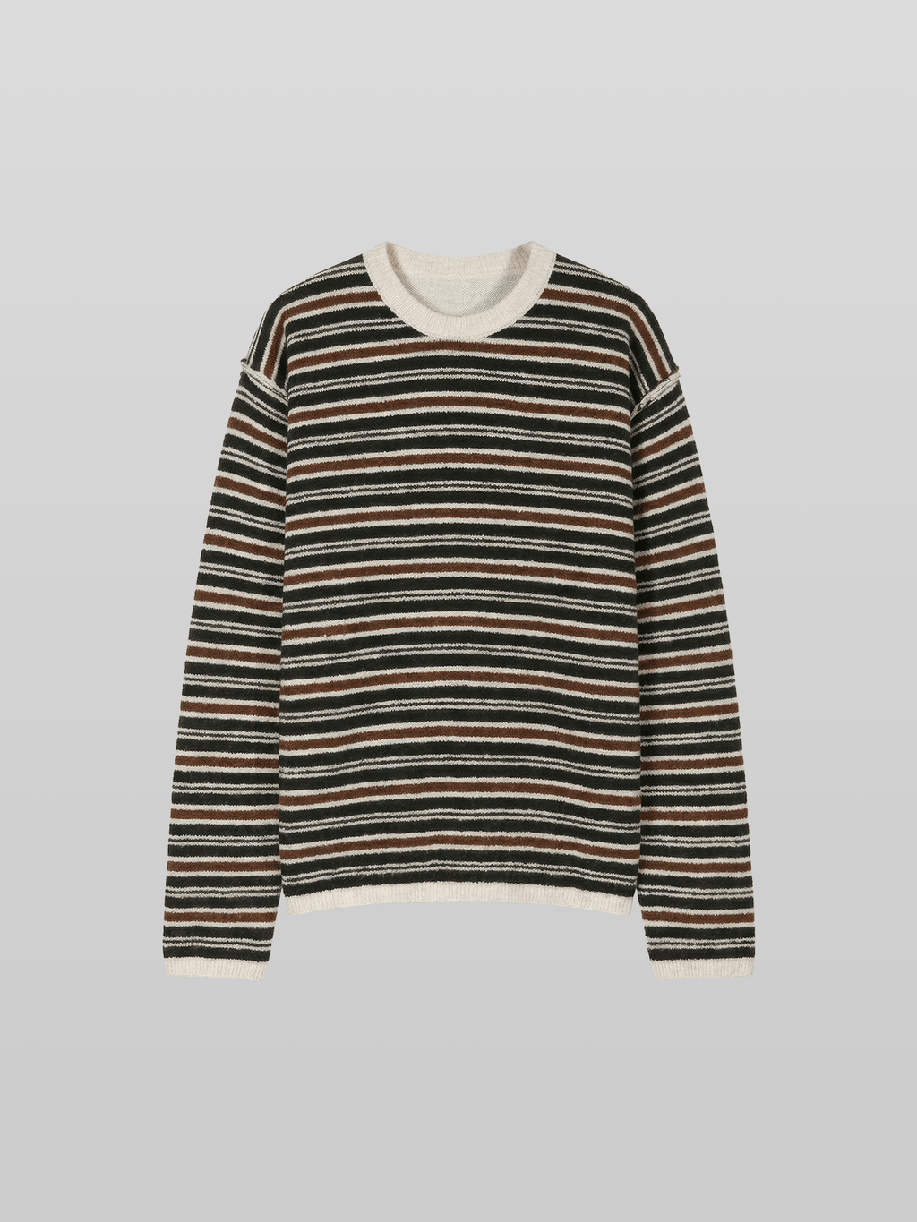 Reversible Wool-Blend Knit Navy
