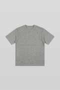 Ribbed Short-Sleeve T-Shirt