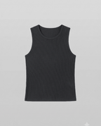Ribbed Tank Top Black