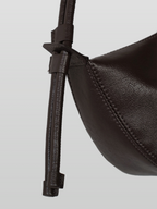 Mini Shoulder Bag Brown – Front view | clean essentials / minimalist | UNPROVEN