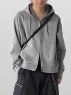 Mini Shoulder Bag Black front - cleanfit minimal - UNPROVEN