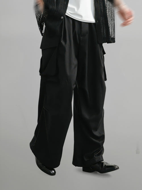 Wide Cargo Pants