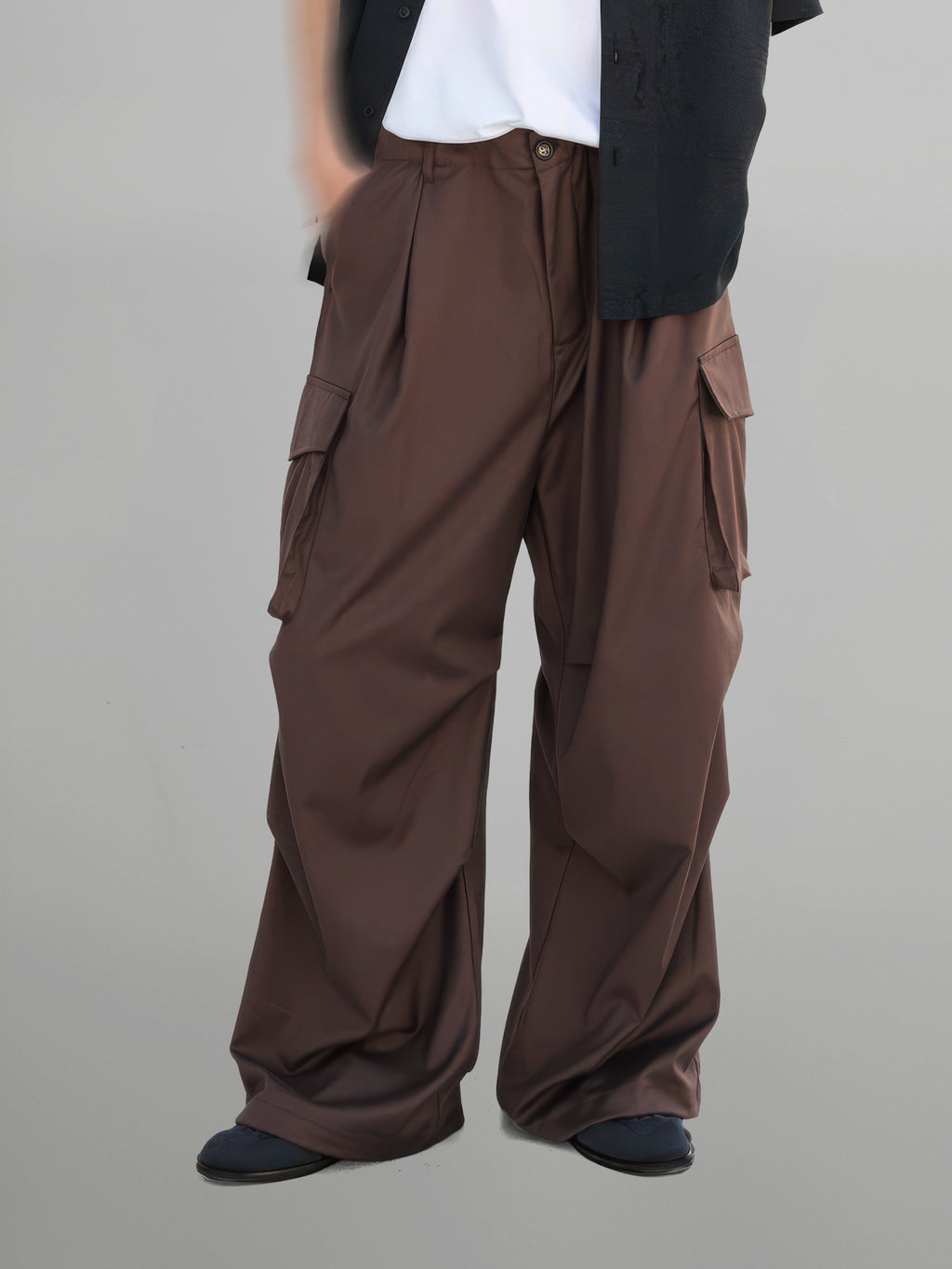 Wide Cargo Pants