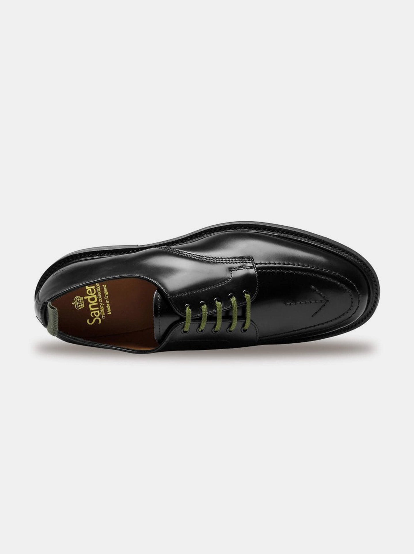 Sanders Military Broad Arrow Apron Derby Shoes 2503B