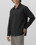 Seersucker Pullover Shirt